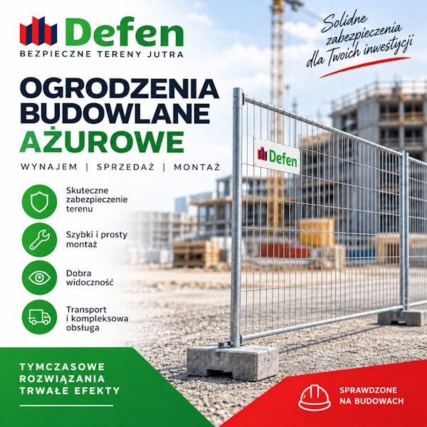 ogrodzenia budowlane ażurowe