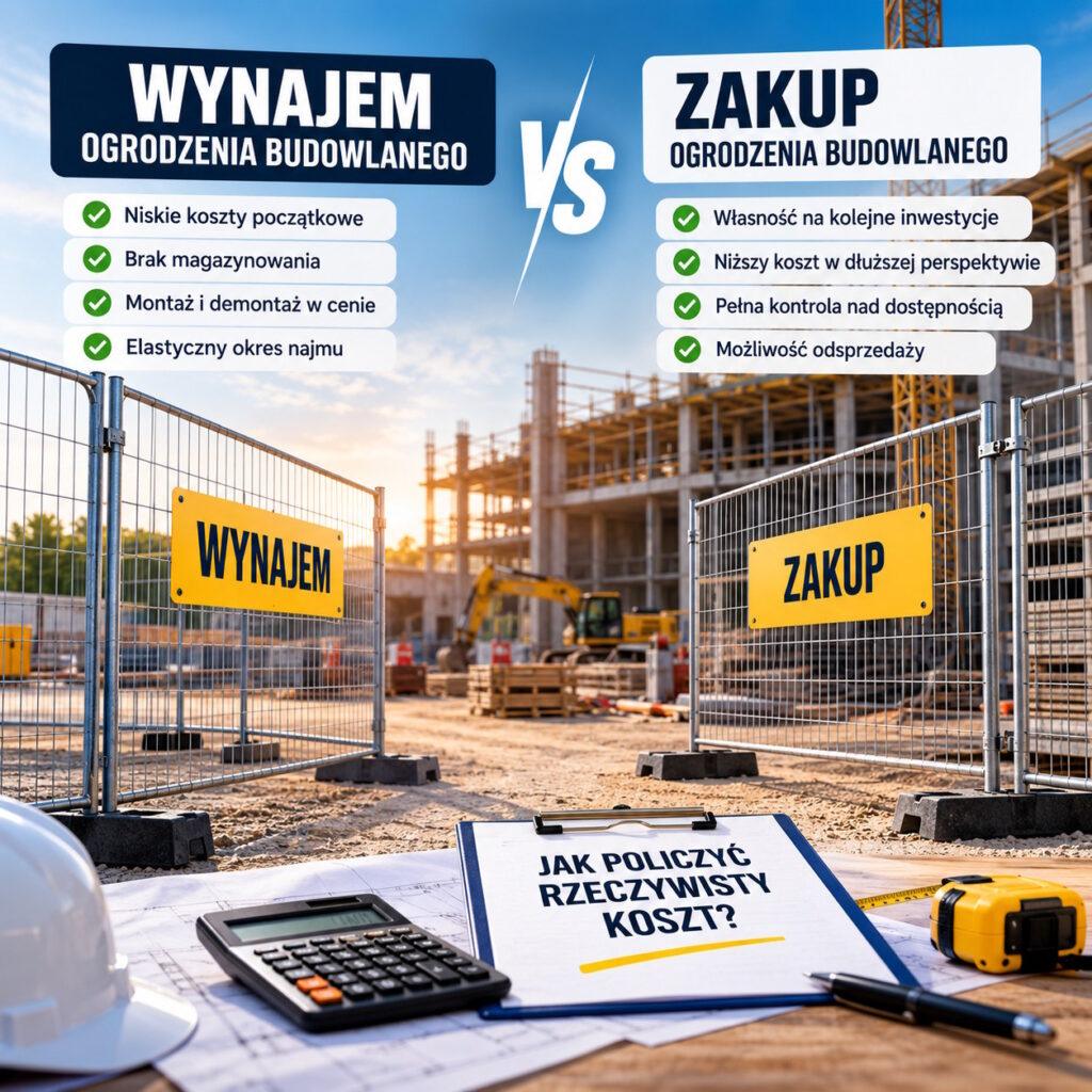 koszt wynajemu ogrodzen
